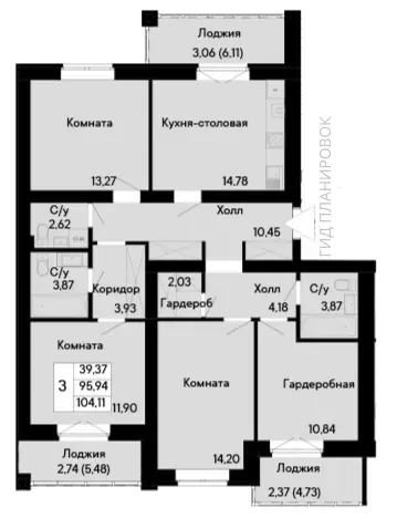 Мастер-спальни